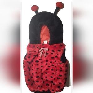 Celebration Halloween Infant Plush Ladybug Hooded Vest Costume 12-24 Months